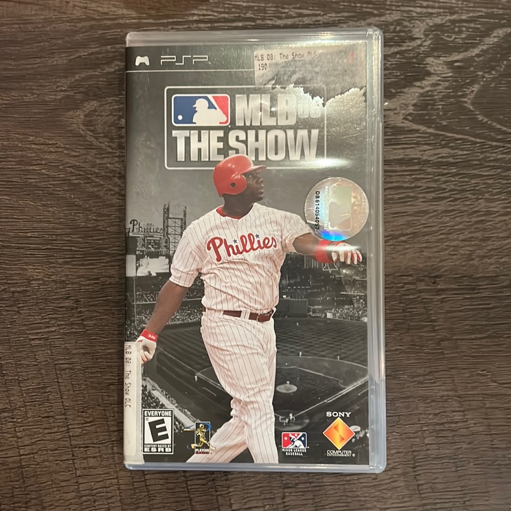 PSP game MLB 08 the show